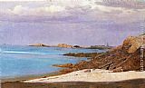 William Stanley Haseltine Saint Malo, Brittany painting